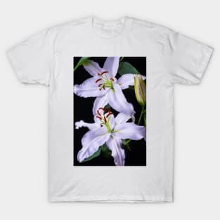 Two Beautiful White Lillies T-Shirt